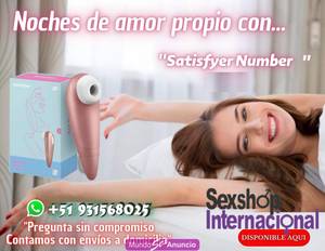 SATISFYER POTENTE SUCCIONADOR CLITORIAL PRO SEXSHOP EN LIMA