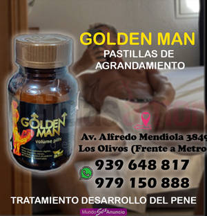 Golden man, pene más firme, relaciones más duraderas