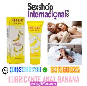 LUBRICANTE/COMESTIBLE/ANAL/VAGINAL/HOT KISS SABORES/SEXSHOP