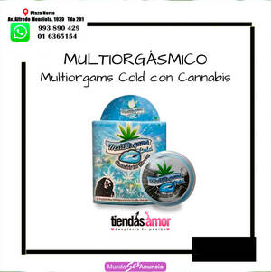 CANNABIS FRIO MULTIORGASMOS PARA MUJERES / 993890429