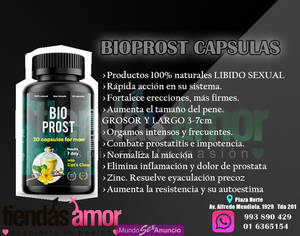 Bio prost la solución de los hombres LLAMA  AL 993890429