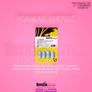 POTENCIADOR INSTANTANEO VIAMAX DETOX 993890429