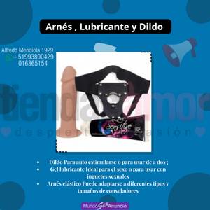 PROMOCIÓN INCREÍBLE DILDO, ARNÉS Y LUBRICANTE