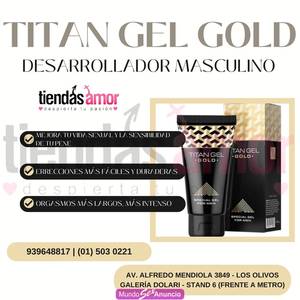 DESARROLLADOR TITAN GEL GOLD (ORIGINAL)