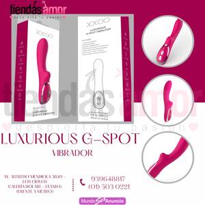 VIBRADOR LUXURIOUS G-SPOT PUNTO G