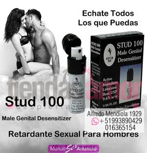 STUD 100 Retardante En Spray Efectivo Y Rápido