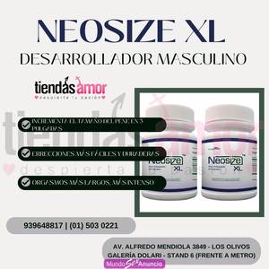 NeoSize XL– píldora de alargamiento del pene 100% natural