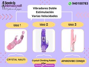 VIBRADORES ESTIMULADOR DE CLITORIS Y  PUNTO G