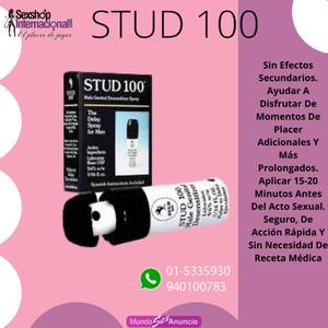 Spray Stud 100, la solución para la eyaculación precoz