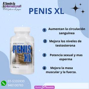 Penis XL 60 cápsulas para aumentar el tamaño del p