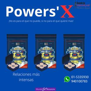 POWER S  X PASTILLA  POTENCIA NATURAL