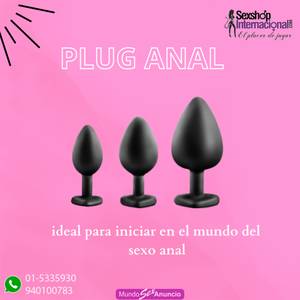 Plug anal ideal para iniciar en el mundo del sexo anal