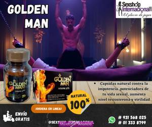 GOLDEN MAN CAPSULA NATURAL CURA IMPOTENCIA Y DESARROLLO VIRI