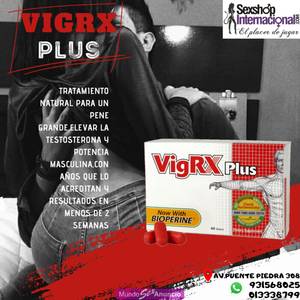 VIGRX PLUS TRATAMIENTO PENE GRANDE Y POTENCIADOR NATURAL