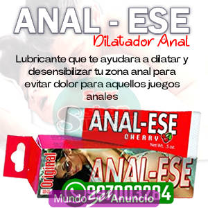 SEXSHOP / SURCO / ANAL ESE / DILATADOR / ANAL