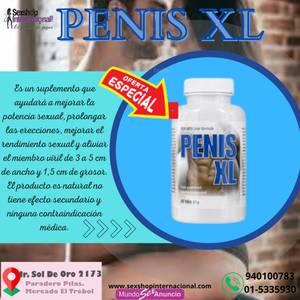 PENIS XL CAPSULAS ALIMENTICIAS