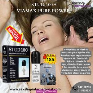 STUD 100+ VIAMAX PURE POWER  OFERTA