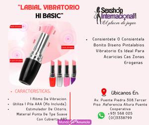 LABIAL VIBRATORIO HI BASIC POTENTE ESTIMULANTE-SEXSHOP LIMA