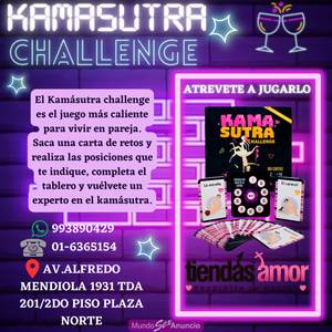 KAMASUTRA CHALLENGE TIENDAS AMOR