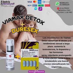 DURESE+VIAMAX DETOX DUO POTENCIADOR