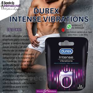 TIENDA SEXSHOP LOS OLIVOS ANILLO VIBRADOR DUREX