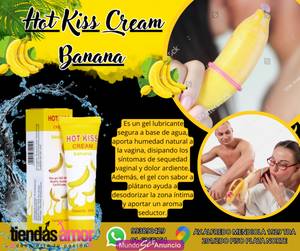 LUBRICANTE HOT DE BANANA-SEXSHOP