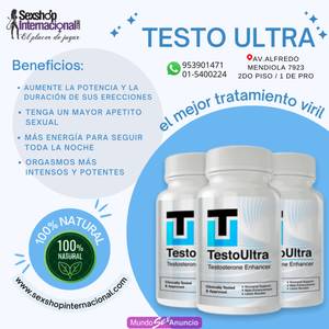 TESTO ULTRA TRATAMIENTO VIRIL SEXSHOP LOS OLIVOS