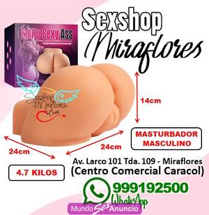 VAGINA MASTURBADOR EMILY ASS / SEXSHOP MIRAFLORES