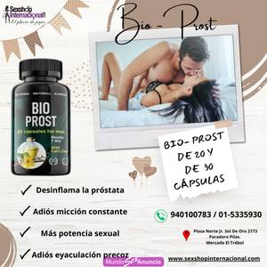 BIO PROST SUPLEMENTO DIETARIO PROSTATICO