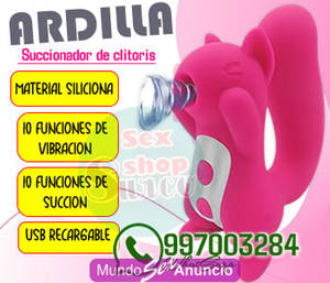 SEXSHOP / SURCO / SUCCIONADOR DE CLITORIS / VIBRADOR/ARDILLA