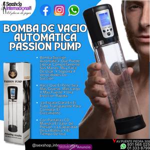 PASSION PUMP BOMBA DE PRESIÓN:PENE +GRUESO,+LARGO,+FUERTE