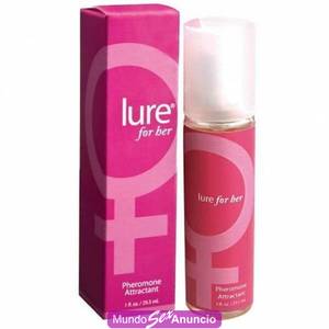 Lure for her perfume seductor.