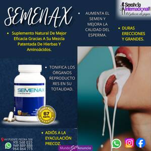 CON SEMENAX MAS VOLUMEN VIRIL,SEMEN,POTENCIA MAXIMA931568025