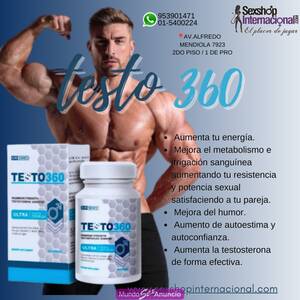 testo 360 mejoramiento de la potencia sexual