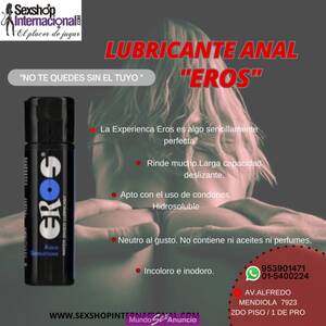 EROS ANAL SILICONE-SEXSHOP-LOS OLIVOS