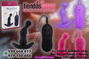 Beads Vibrador Anal Plug.