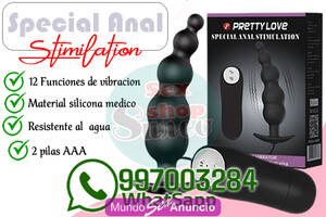 SEXSHOP / SURCO / VIBRADOR / ANAL / 12 FUNCIONES