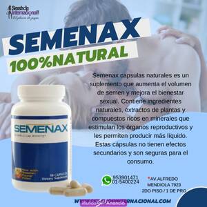 SEMENAX CÁPSULA PARA EL BIENESTAR DEL HOMBRE