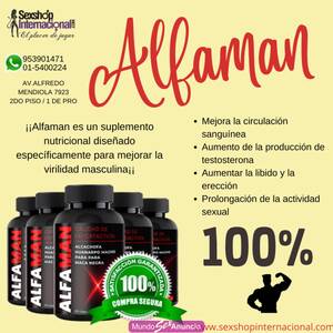 ALFAMAN POTENCIA Y FORTALEZA MASCULINA