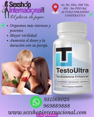 TESTO ULTRA ORIGINAL-ORGASMOS MÁS INTENSOS Y POTENTES
