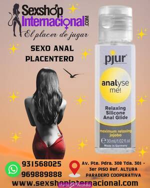 PJUR ANALYSE ME-PLACER SIN DOLOR