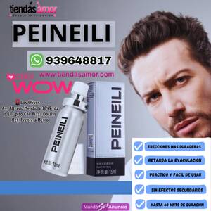 PEINEILI SPRAY RETARDANTE 60 MINUTOS SIN PARAR