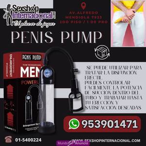PENIS PUMP MEN CON VÁLVULA – LOS OLIVOS