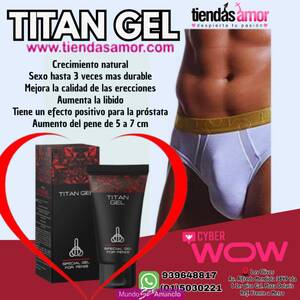 TITAN GEL -BUENA ERECCION - IZAGUIRRE