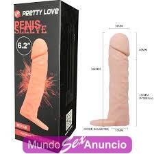 Funda Penis Sleeve 6.2 de pene es grueso, se ve y se siente