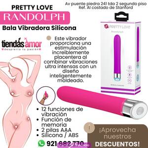 Pretty Love Randolph -  Bala Vibradora Silicona