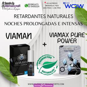 NOCHES PROLONGADAS E INTENSAS CON VIAMAX PURE POWER + VIAMAN