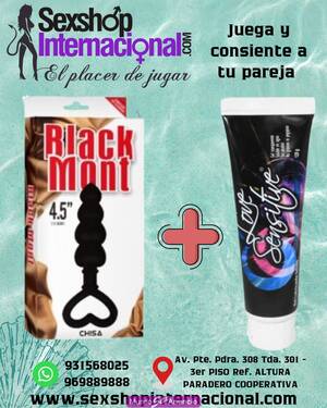 SONDA ANAL LUV CON CUENTAS + GEL LUBRICANTE LOVE SENSITIVE T