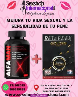 ALFAMAN ORIGINAL + RETARDEX GOLDEN