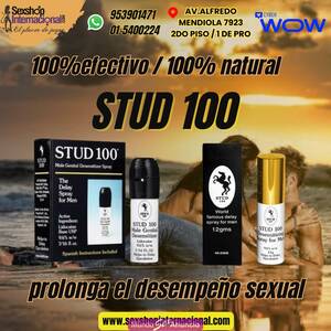PROLONGA EL DESEMPEÑO S3XUAL CON STUD 100 - RETARDANTE NATU